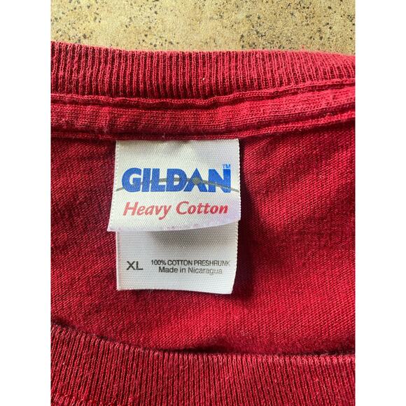 Rise Up America T-Shirt Men's XL Red Short Sleeve Gildan Heavy Cotton - Picture 3 of 5